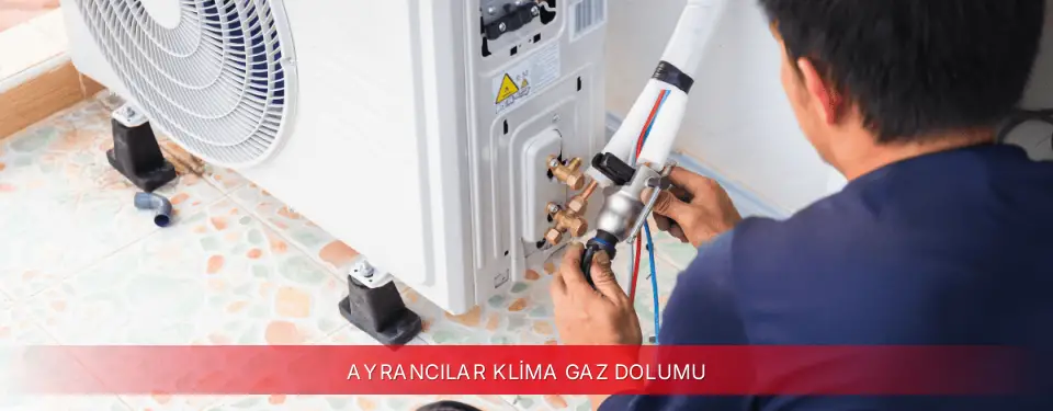 Ayrancılar İlçemi Awox Klima Gaz Dolumu